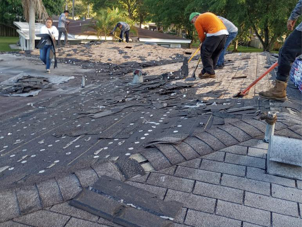 roofing work